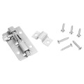 Silver Barrel Bolt 2" 3" 4" Stainless Steel Lock Door Latch Hardware Safety Sliding Door Latch Gate Lock